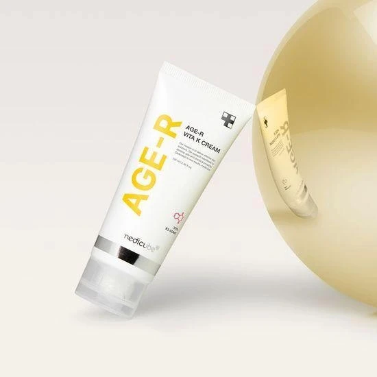 medicube - AGE-R Vita K Refining Cream(Cilt Elastikiyetini Arttıran Krem) - Resim 3