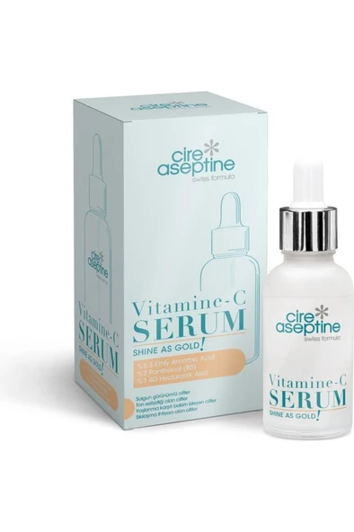 Cire Aseptine Vitamine C Yüz Serumu Shine As Gold 30 ml ürün görseli 1