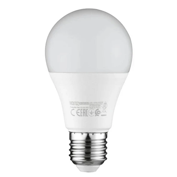 Horoz Electric 9 Watt 8400K E27 Beyaz Led Ampul ürün görseli