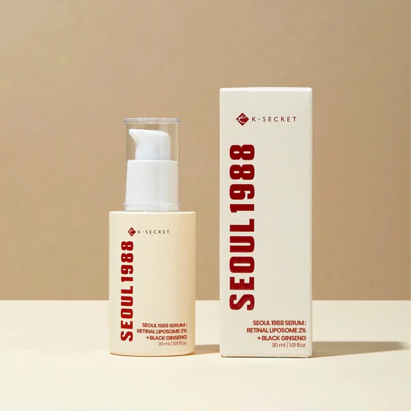 KSECRET - SEOUL 1988 Serum : Retinal Liposome 2% + Black Ginseng ürün görseli 1