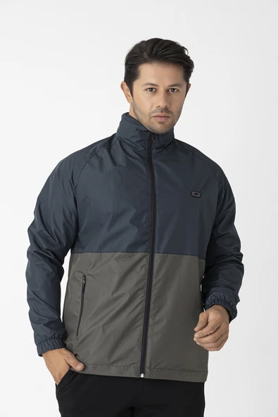 Crozwise Haki Erkek Su Geçirmez Yağmurluk / Rüzgarlık - 5038-04 ürün görseli