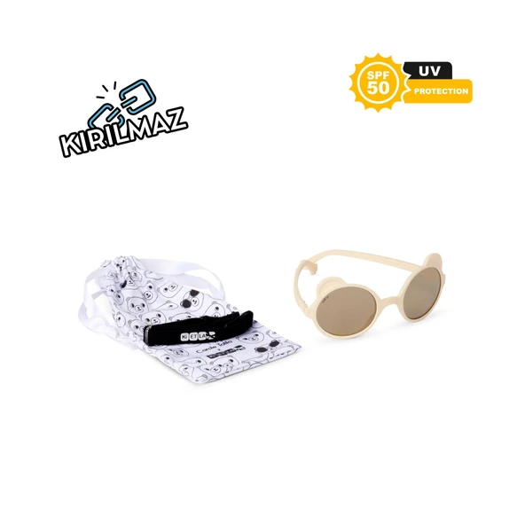 Kietla Ourson Güneş Gözlüğü 1-2 Yaş Cream  Krem 1-2 Yaş - Resim 3