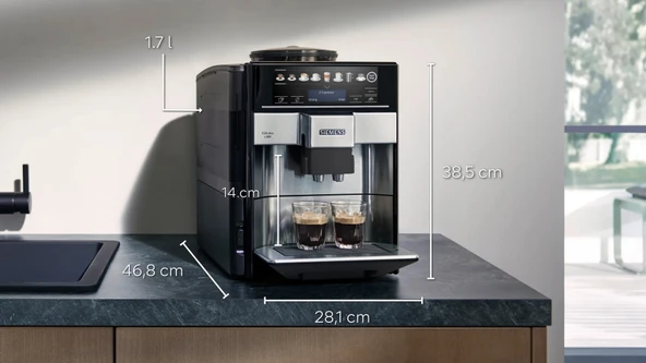 Siemens TE655203RW Tam Otomatik Kahve Makinesi EQ6 plus s500 Morning haze - 5