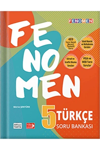 5. Sınıf Fenomen Türkçe Soru Bankası / Merve Şentürk / Fenomen Kitap ürün görseli 1