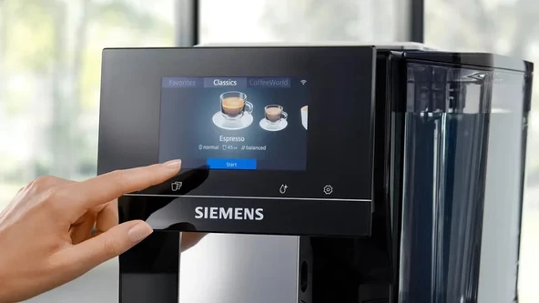 Siemens TP713R19 Tam Otomatik Kahve Makinesi EQ700 classic Piyano siyah, Su Tankı - 2