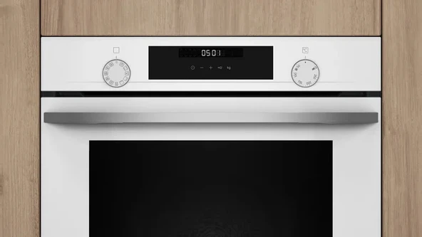 Siemens HU717ABV0T iQ300 Buhar Destekli Ankastre Fırın 60 x 60 cm Beyaz - 5