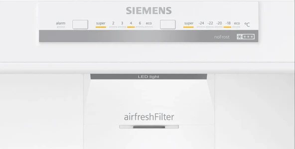 Siemens KG76NVIE0N iQ300 Alttan Donduruculu Buzdolabı 186 x 75 cm Kolay temizlenebilir Inox - 3