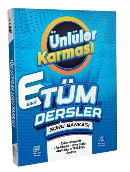 6.Sınıf Ünlüler Karması Maarif Model Tüm Dersler Soru Bankası + Matematik Soru Bankası Hediyeli - Resim 2