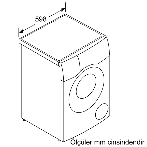 Siemens WN54C2A0TR iQ700 Kurutmalı Çamaşır Makinesi 10.5/6 kg 1400 dev./dak. - 8