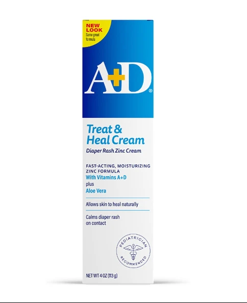 A+D Çinko Oksitli Pişik Kremi 113Gr