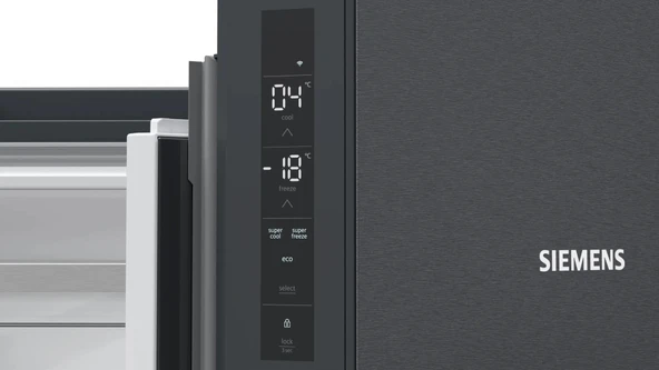 Siemens KF96NAXEA iQ500 multi door 183 x 90.5 cm Koyu Çelik - 5