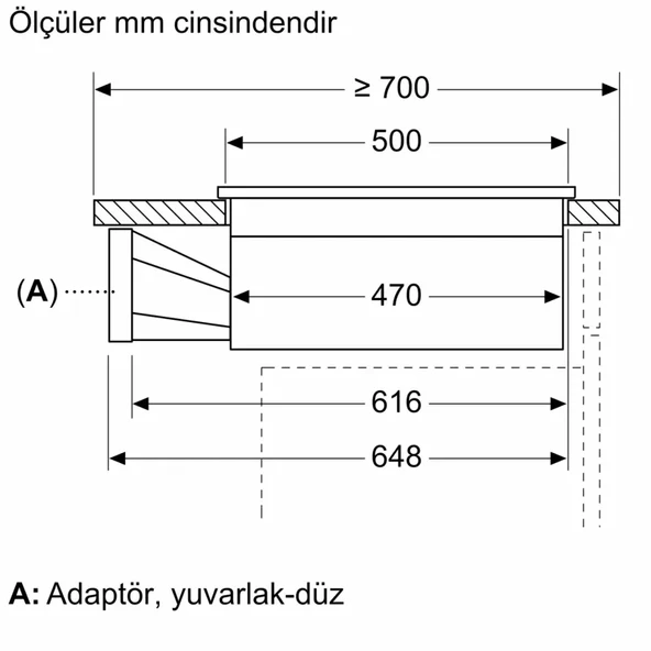 Siemens ED811BS16E iQ300 Davlumbaz Entegreli İndüksiyon Ocak,, 80 cm Çerçevesiz Yüzey - 5
