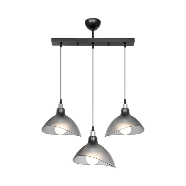 Duruaydınlatma Sıralı Füme Avize Sarkıt Yatak Odası Salon Mutfak Hol Lamba - 2