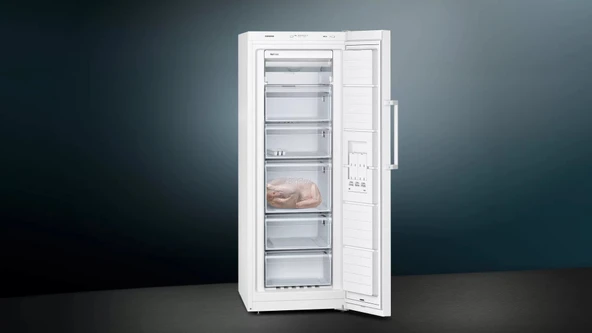 Siemens GS29NVWE0N iQ300 Solo Derin Dondurucu 161 x 60 cm Beyaz - 2