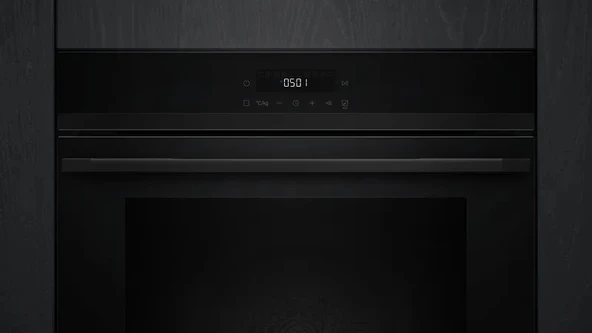 Siemens HJ852GYB0T iQ500 Ankastre Fırın 60 x 60 cm Siyah - 2