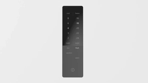 Siemens KG86NCWE0N iQ500 Alttan Donduruculu Buzdolabı 186 x 86 cm Beyaz - 3