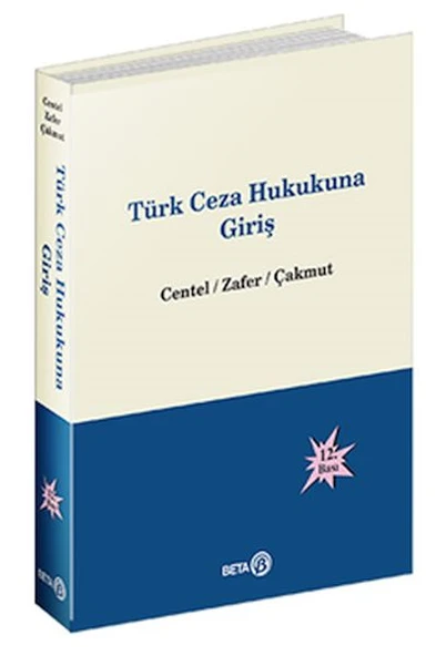 Türk Ceza Hukukuna Giriş ürün görseli 1
