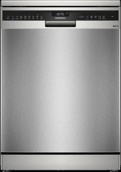 Siemens SN25EI83CT iQ500 Solo Bulaşık Makinesi 60 cm Paslanmaz çelik parmak izi tutmaz - 1