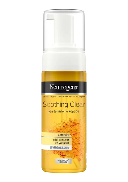 Neutrogena Soothing Clear 150 ml Yüz Temizleme Köpüğü ürün görseli