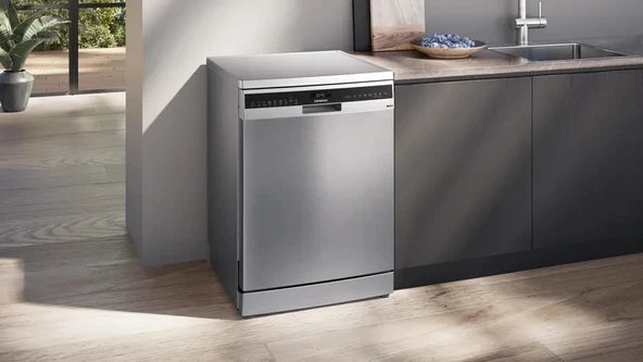 Siemens SN25EI70MT iQ500 Solo Bulaşık Makinesi 60 cm Paslanmaz çelik parmak izi tutmaz - 2