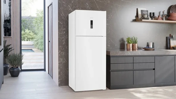 Siemens KD76NXWE1N iQ300 Üstten Donduruculu Buzdolabı 186 x 75 cm Beyaz, Total noFrost - 2