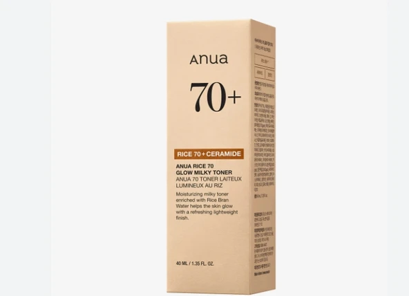 Anua - Rice 70 Glow Milky Toner Mini 40 ml ürün görseli 1