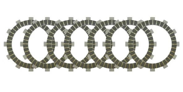 DEBRİYAJ BALATASI SET 7'Lİ 12TIRNAK (2023 ÖNCESİ) NK250-SR250