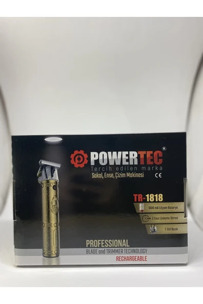 Powertec Tr 1818 Sakal Ve Ense Tıraş Makinesi - Resim 2