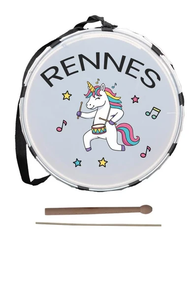 Rennes DVL-33BRW Örf Aletleri Özel Tasarım Çocuk Davulu 30 cm - 3