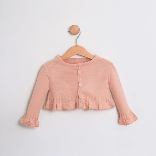 Kız Bebek Ceketli Güpürlü Donlu Elbise Takımı MAR-155-1 - 8