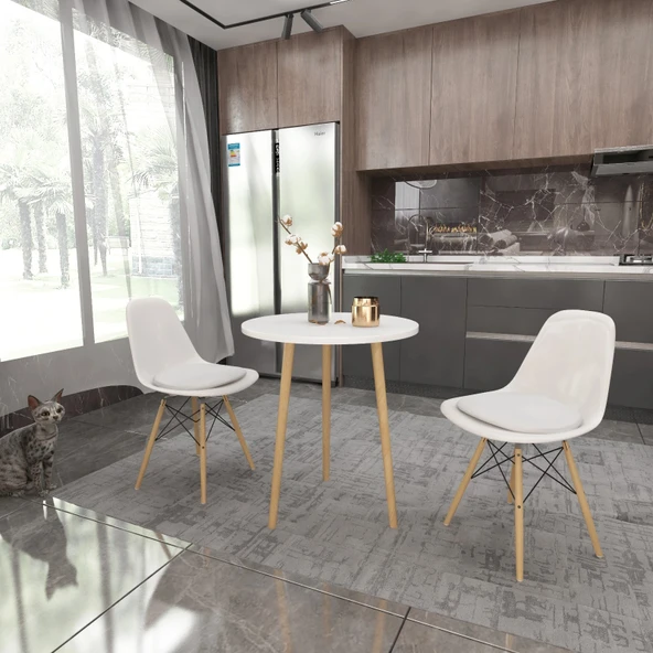 ED Çok Amaçlı Oval Mutfak Salon Sehpası - 2