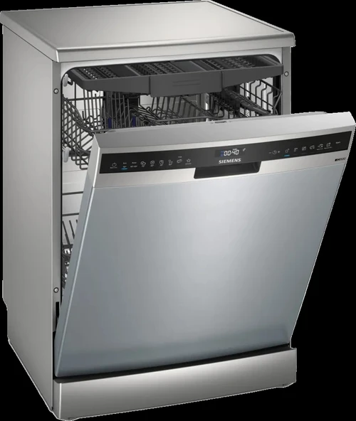 Siemens SN25EI70MT iQ500 Solo Bulaşık Makinesi 60 cm Paslanmaz çelik parmak izi tutmaz - 1
