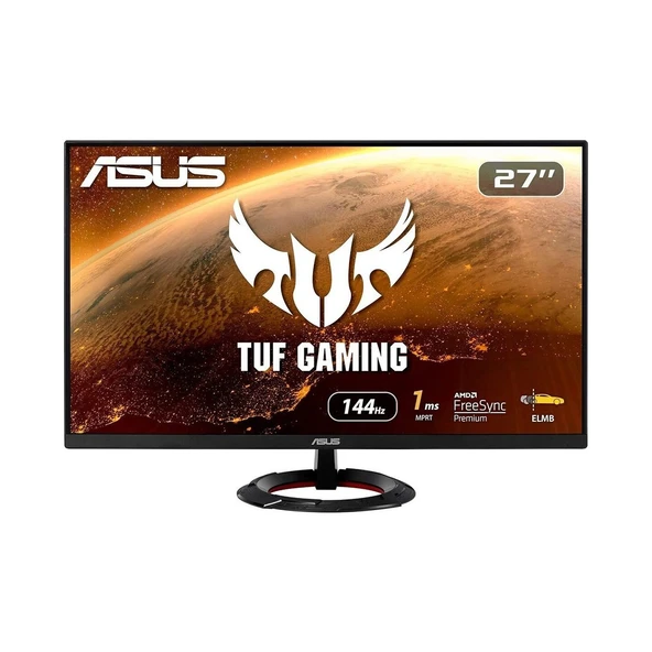 Asus Tuf Gaming Vg279Q1R 27 Gaming Ips Freesync 1920x1080 1Ms(Mprt) 144Hz Dp Hdmı Mm Vesa 3Yıl Elmb Sync
