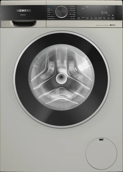 Siemens WG44A2ZXTR iQ300 Çamaşır Makinesi 9 kg 1400 dev./dak., Gümüş - 1