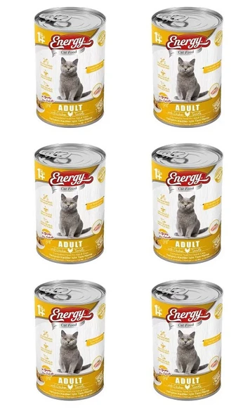 Tavuklu Yetişkin Yaş Kedi Maması 400 G - 6 Adet