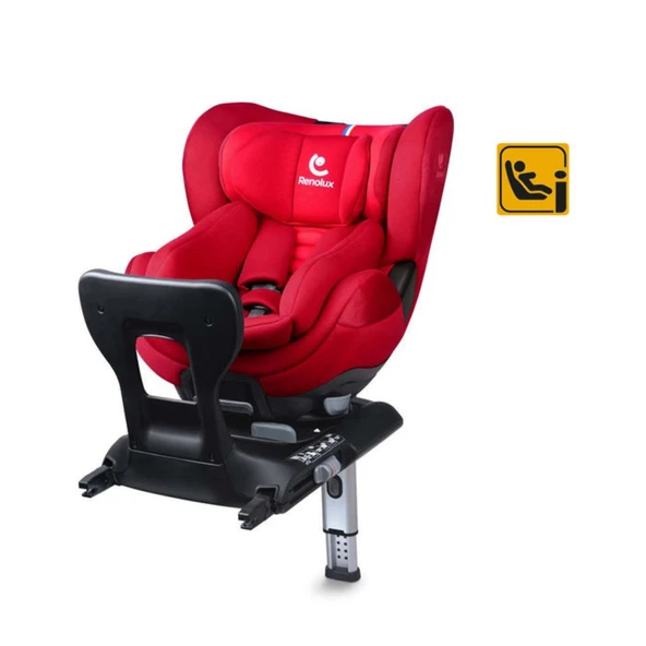 Renolux Gaia I-Size Softness Isofix 0-18 Kg Oto Koltuğu Kırmızı  Kırmızı 0-4 Yaş - 5
