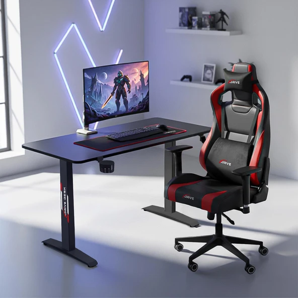 xDrive Rüzgar Oyuncu Masası Siyah (100x60) ürün görseli