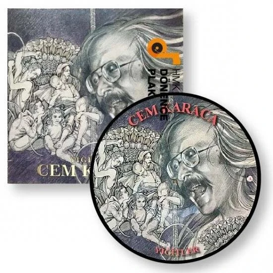 Cem Karaca Yiğitler Picture Plak - 2