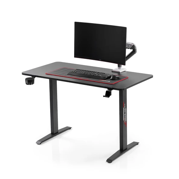 xDrive Rüzgar Oyuncu Masası Siyah (100x60) - Resim 2