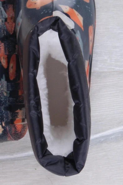 Fort 7061 Yogi Figürlü İçi Peluşlu Su Geçirmez Erkek Çocuk Kar Yağmur Çizmesi - Resim 6