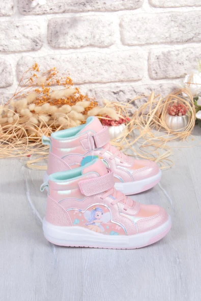 Vicco 946.P25K.419 Klint Pudra Işıklı Kız Çocuk Bot - Resim 2