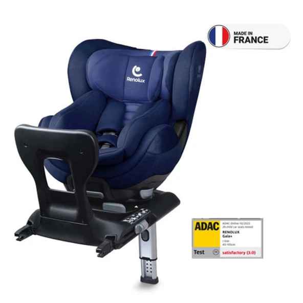Renolux Gaia I-Size Softness Isofix 0-18 Kg Oto Koltuğu Lacivert  Lacivert 0-4 Yaş - 2