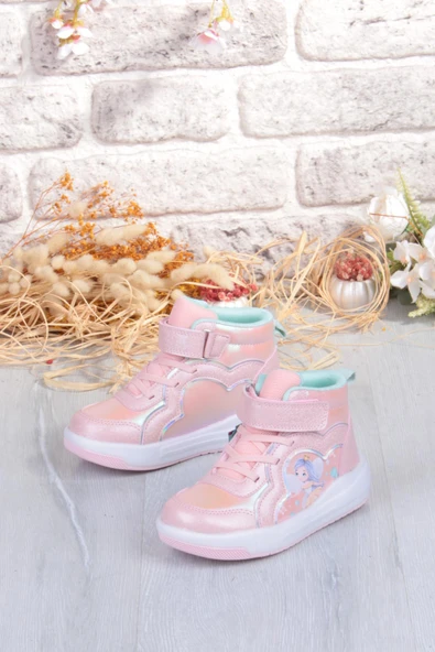 Vicco 946.P25K.419 Klint Pudra Işıklı Kız Çocuk Bot - Resim 3