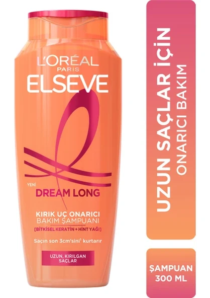 L'Oreal Paris Elseve Dream Long Kırık Uç Onarıcı 300 ml Şampuan ürün görseli