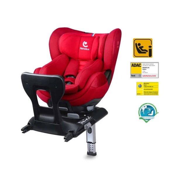 Renolux Gaia I-Size Softness Isofix 0-18 Kg Oto Koltuğu Kırmızı  Kırmızı 0-4 Yaş - 4