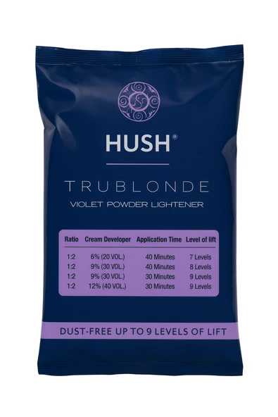 Hush Trublonde Mor Yüksek Performanslı Saç Açıcı Toz 500gr ürün görseli