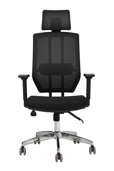 Hunt Mobilya Muna Siyah Kumaş Ofis Yönetici Koltuğu