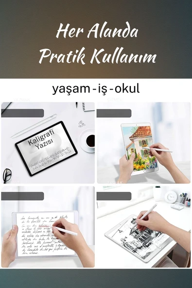 Xiaomi Pad 6 Uyumlu Dokunmatik Ekran Hassasiyetli Elektronik Tablet Kalemi - 4