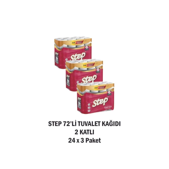 STEP 72'Lİ TUVALET KAĞIDI