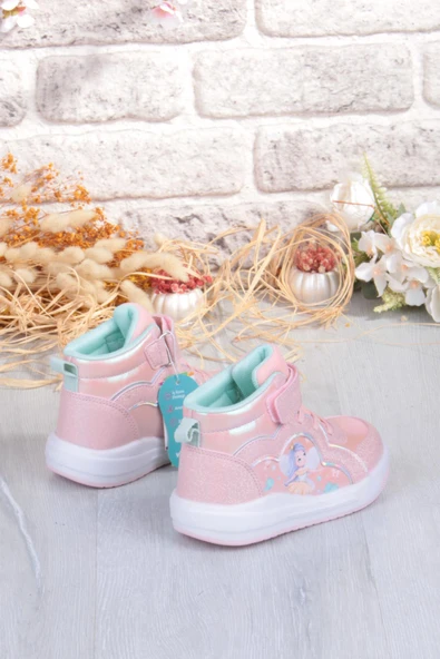 Vicco 946.P25K.419 Klint Pudra Işıklı Kız Çocuk Bot - Resim 4